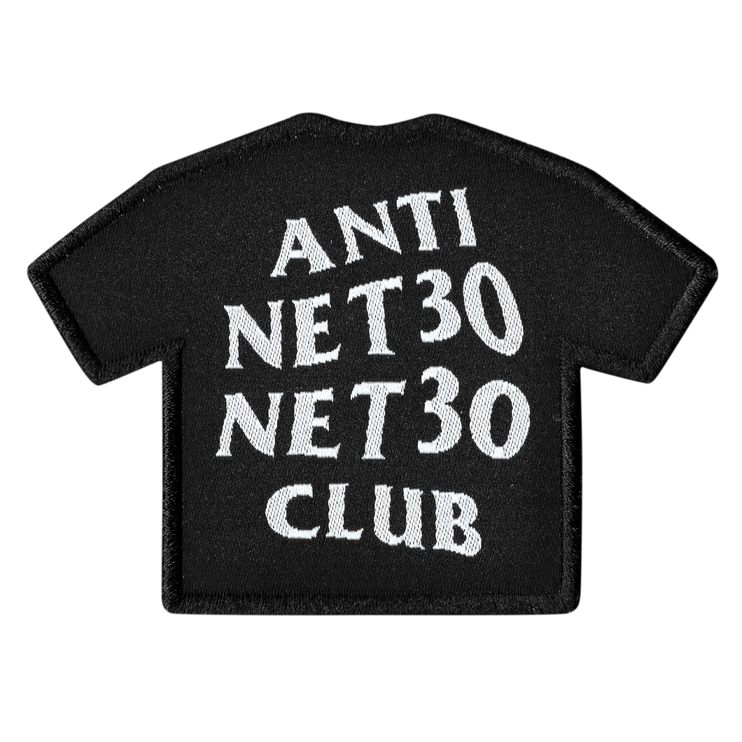Anti Net-30 Net-30 Club Patch