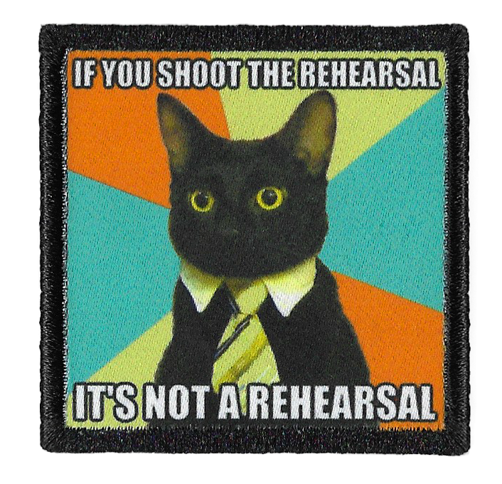 Rehearsal Cat Patch